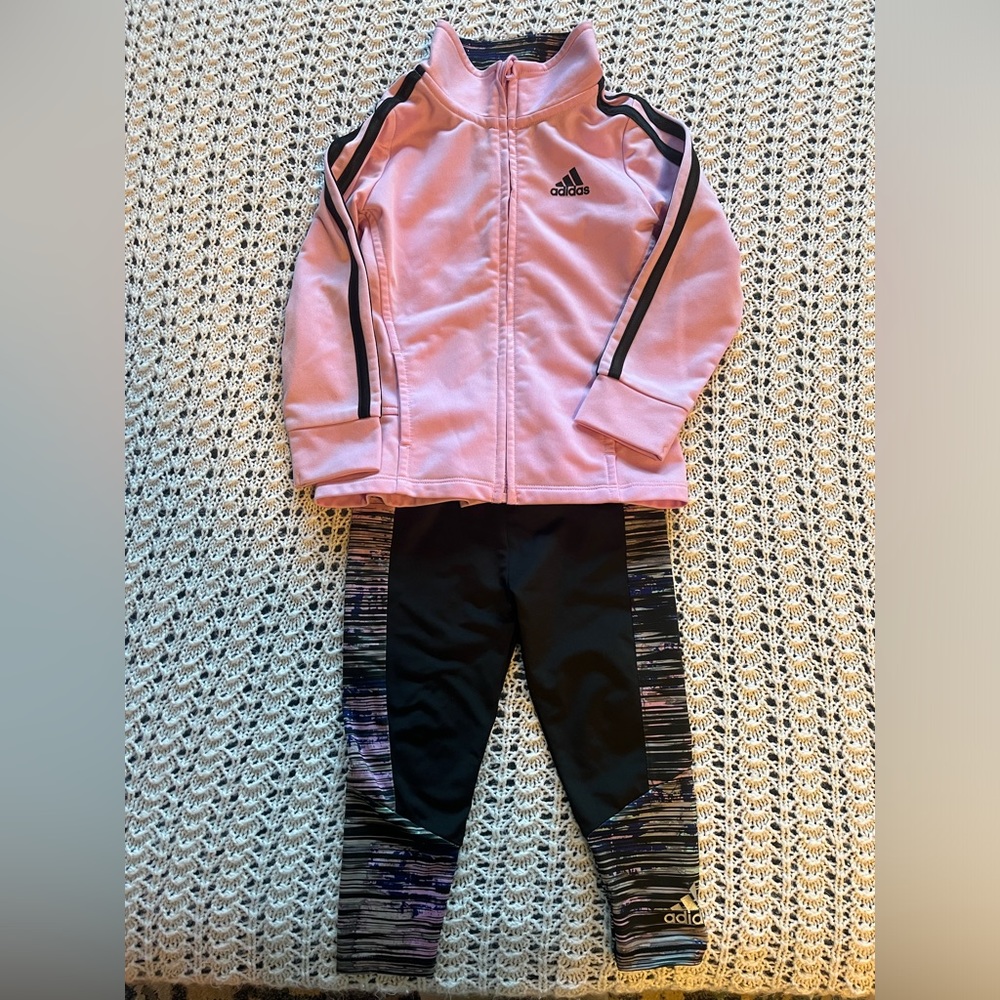 Girls Adidas Tracksuit